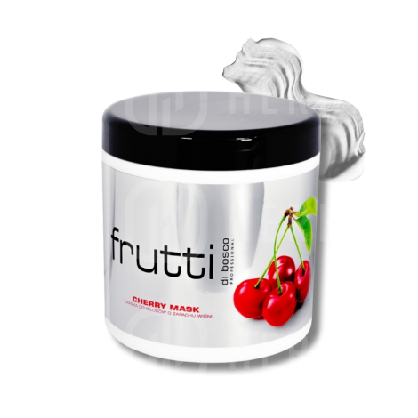 FRUTTI PROFESSIONAL CHERRY ochronna maska wiśniowa do farbowanych 1000 ml - 2