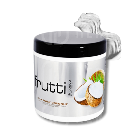 FRUTTI PROFESSIONAL MILK COCONUT nawilżająca maska mleczna kokosowa 1000 ml - 2