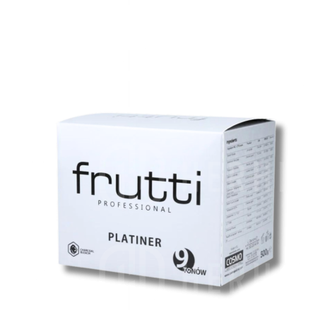 FRUTTI PROFESSIONAL PLATINER bezpyłowy rozjaśniacz do włosów 9 tonów 500 g