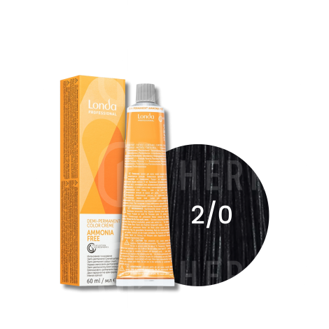 LONDA PROFESSIONAL AMMONIA FREE półtrwała farba do włosów 60 ml | 2/0