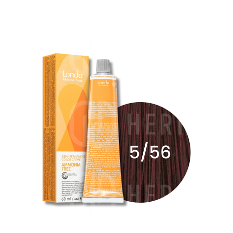 LONDA PROFESSIONAL AMMONIA FREE półtrwała farba do włosów 60 ml | 5/56