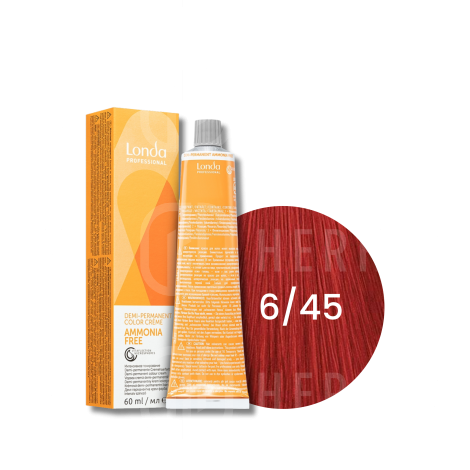LONDA PROFESSIONAL AMMONIA FREE półtrwała farba do włosów 60 ml | 6/45
