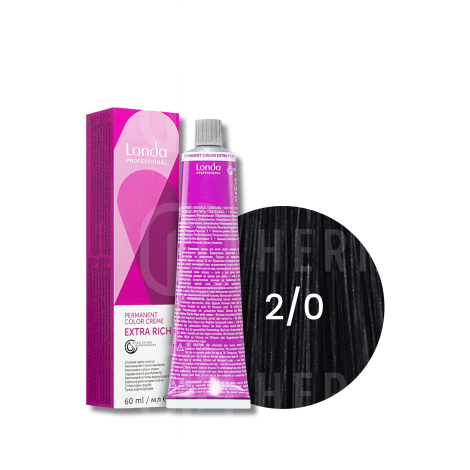 LONDA PROFESSIONAL EXTRA RICH trwała farba do włosów 60 ml | 2/0