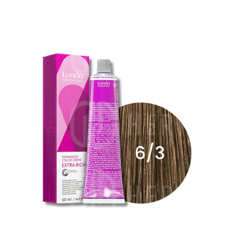 LONDA PROFESSIONAL EXTRA RICH trwała farba do włosów 60 ml | 6/3