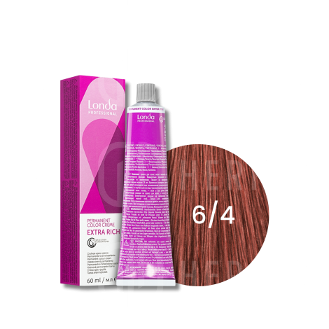 LONDA PROFESSIONAL EXTRA RICH trwała farba do włosów 60 ml | 6/4