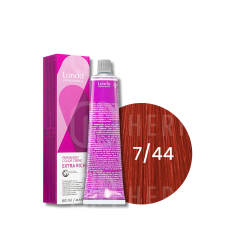 LONDA PROFESSIONAL EXTRA RICH trwała farba do włosów 60 ml | 7/44