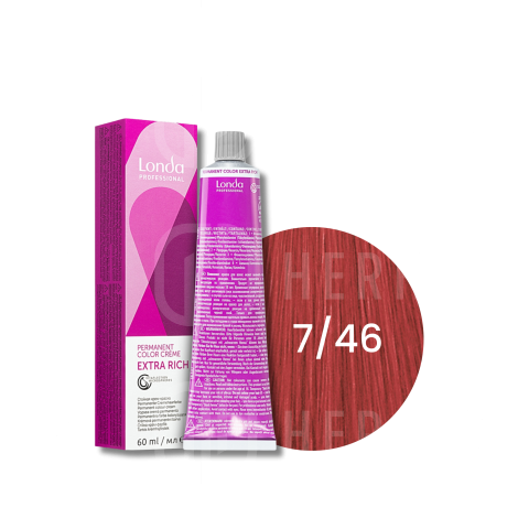 LONDA PROFESSIONAL EXTRA RICH trwała farba do włosów 60 ml | 7/46