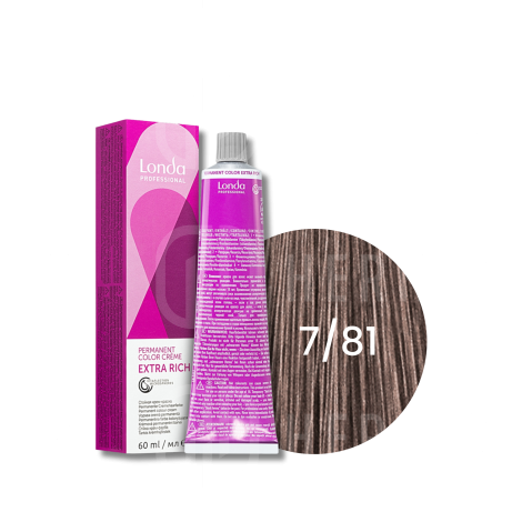 LONDA PROFESSIONAL EXTRA RICH trwała farba do włosów 60 ml | 7/81