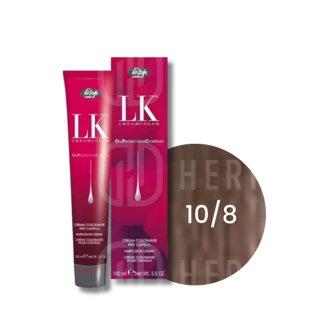 LISAP LK OPC trwała farba do włosów z olejkami 100 ml | 10/8