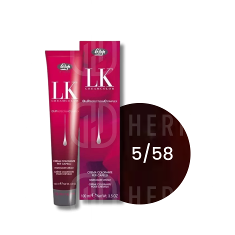 LISAP LK OPC trwała farba do włosów z olejkami 100 ml | 5/58
