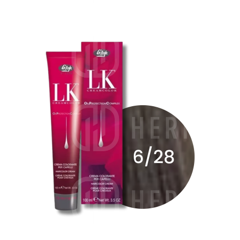 LISAP LK OPC trwała farba do włosów z olejkami 100 ml | 6/28