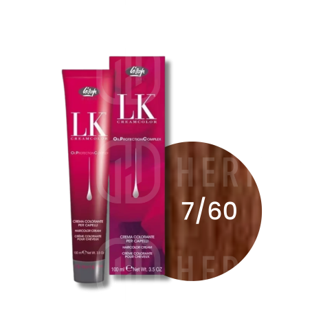 LISAP LK OPC trwała farba do włosów z olejkami 100 ml | 7/60
