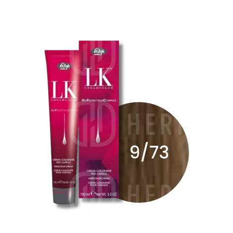 LISAP LK OPC trwała farba do włosów z olejkami 100 ml | 9/73