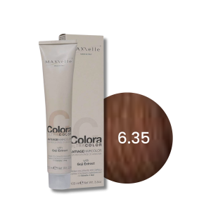 MAXXELLE COLORA ULTRA COLOR trwała farba do włosów 100 ml | 6.35