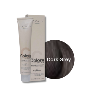MAXXELLE COLORA ULTRA COLOR trwała farba do włosów 100 ml | mix Dark Grey