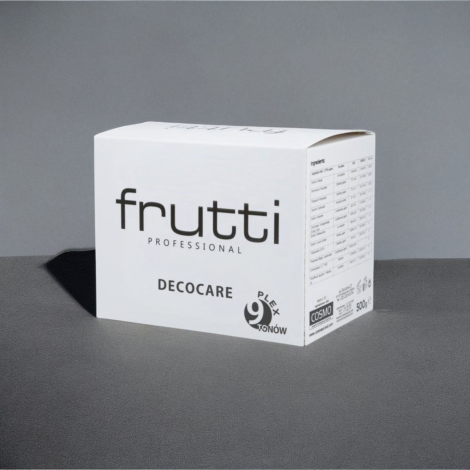 FRUTTI PROFESSIONAL DECOCARE rozjaśniacz do włosów z Plex do 9 tonów 500 g - 3