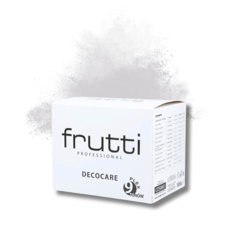 FRUTTI PROFESSIONAL DECOCARE rozjaśniacz do włosów z Plex do 9 tonów 500 g - 2