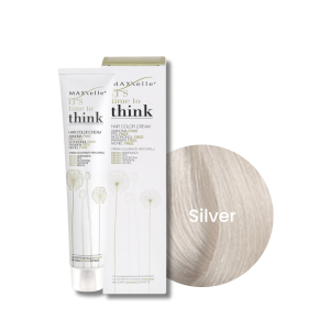 MAXXELLE THINK trwała farba do włosów bez amoniaku 100 ml | mix Silver