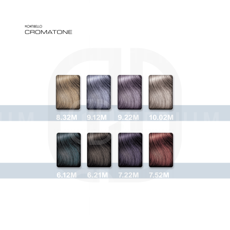 MONTIBELLO CROMATONE METALLICS wielofunkcyjna farba do włosów 60 ml | 10.02 - 3
