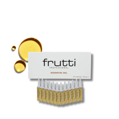 FRUTTI PROFESSIONAL KERATIN OIL ampułki z olejkiem keratynowym 12 x 10 ml - 2