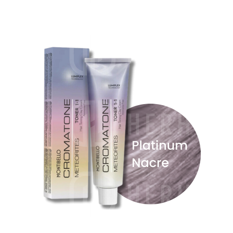 MONTIBELLO CROMATONE METEORITES Toner rozświetlający 60 ml | Platinum Nacre