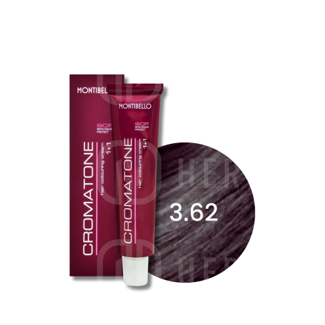 MONTIBELLO CROMATONE profesjonalna trwała farba do włosów 60 ml | 3.62
