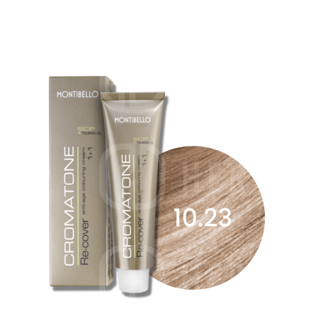 MONTIBELLO CROMATONE RECOVER farba do włosów siwych 60 ml | 10.23