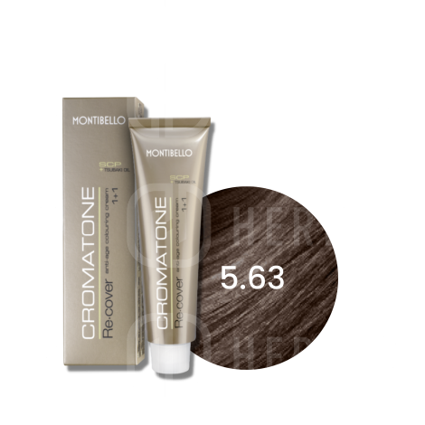 MONTIBELLO CROMATONE RECOVER farba do włosów siwych 60 ml | 5.63