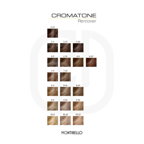 MONTIBELLO CROMATONE RECOVER farba do włosów siwych 60 ml | 5.66 - 6
