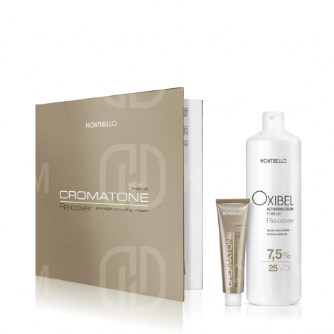 MONTIBELLO CROMATONE RECOVER farba do włosów siwych 60 ml | 7.0 - 4
