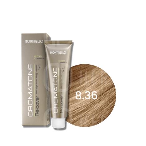 MONTIBELLO CROMATONE RECOVER farba do włosów siwych 60 ml | 8.36