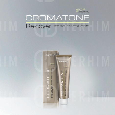 MONTIBELLO CROMATONE RECOVER farba do włosów siwych 60 ml | 8.61 - 5