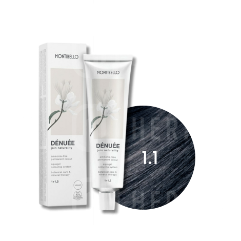 MONTIBELLO DÉNUÉE wegańska farba do włosów bez amoniaku 60 ml | 1.1