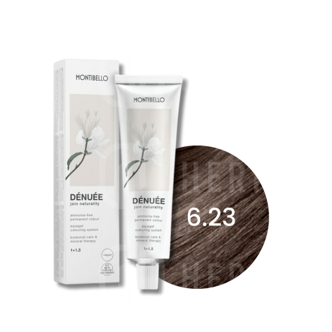 MONTIBELLO DÉNUÉE wegańska farba do włosów bez amoniaku 60 ml | 6.23