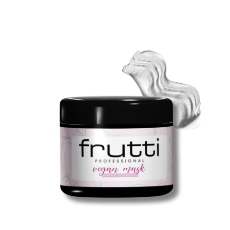 FRUTTI PROFESSIONAL VEGAN MASK maska do włosów zniszczonych 500 ml - 2