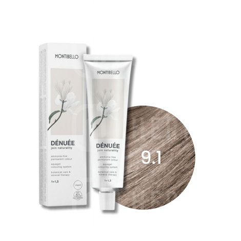 MONTIBELLO DÉNUÉE wegańska farba do włosów bez amoniaku 60 ml | 9.1