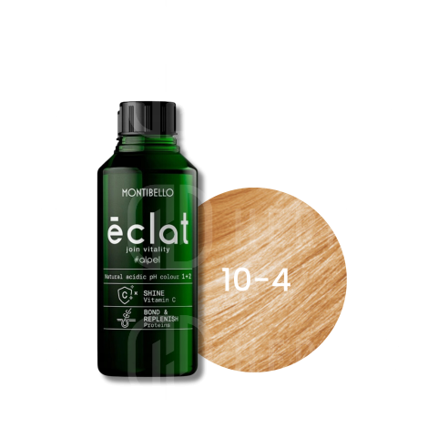 MONTIBELLO ÉCLAT kwaśna farba demipermanentna bez amoniaku 60 ml | 10.4