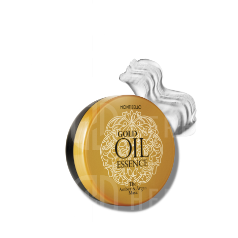 MONTIBELLO GOLD OIL ESSENCE odżywcza maska arganowa do włosów 200 ml - 2