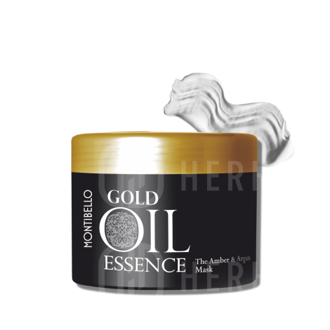 MONTIBELLO GOLD OIL ESSENCE odżywcza maska arganowa do włosów 500 ml - 2