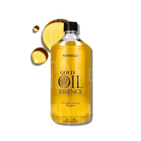 MONTIBELLO GOLD OIL ESSENCE odżywczy szampon arganowy do włosów 1000 ml - 2