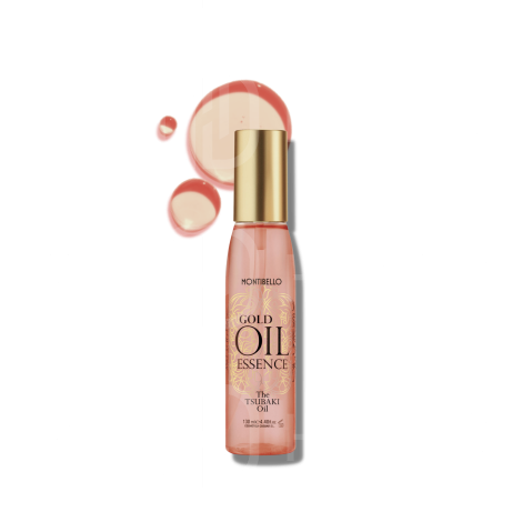 MONTIBELLO GOLD OIL ESSENCE Tsubaki odżywczy olejek do włosów z róży 130 ml - 2