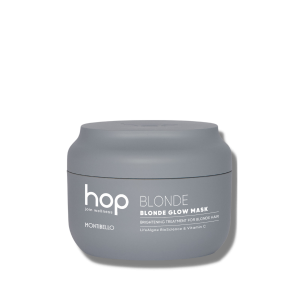 MONTIBELLO HOP Blonde Glow rozświetlająca maska do włosów blond 200 ml
