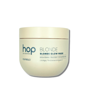 MONTIBELLO HOP Blonde Glow rozświetlająca maska do włosów blond 500 ml