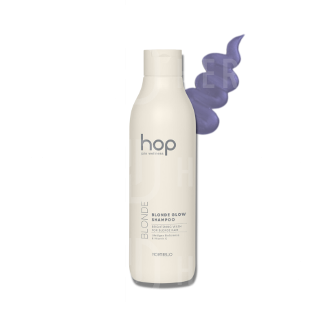 MONTIBELLO HOP Blonde Glow rozświetlający szampon do włosów blond 1000 ml - 2