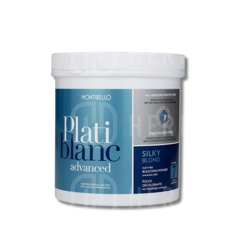 MONTIBELLO PLATIBLANC Silky Blond 7 rozjaśniacz w proszku 500 g