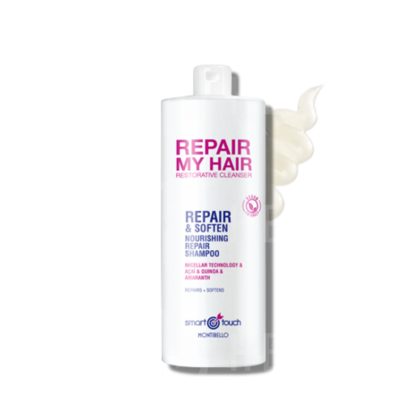 MONTIBELLO SMART TOUCH Repair My Hair odbudowujący szampon 1000 ml - 2