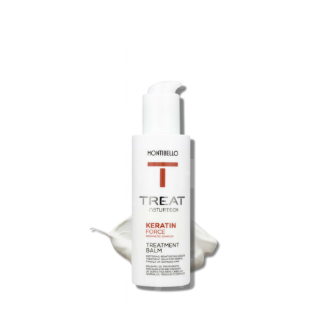 MONTIBELLO TREAT NATURTECH Keratin Force balsam do włosów łamliwych 150 ml - 2