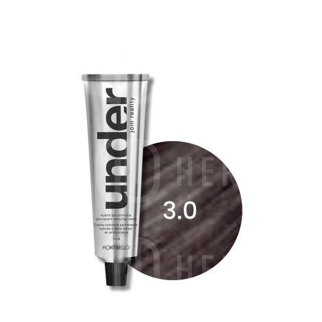 MONTIBELLO UNDER trwała wegańska farba do włosów 60 ml | 3.0