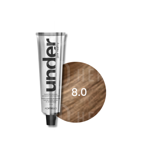MONTIBELLO UNDER trwała wegańska farba do włosów 60 ml | 8.0