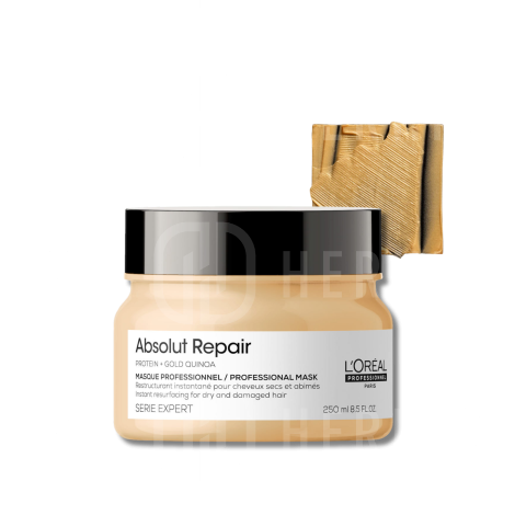 L'OREAL ABSOLUT REPAIR regenerująca maska do włosów zniszczonych 250 ml - 2